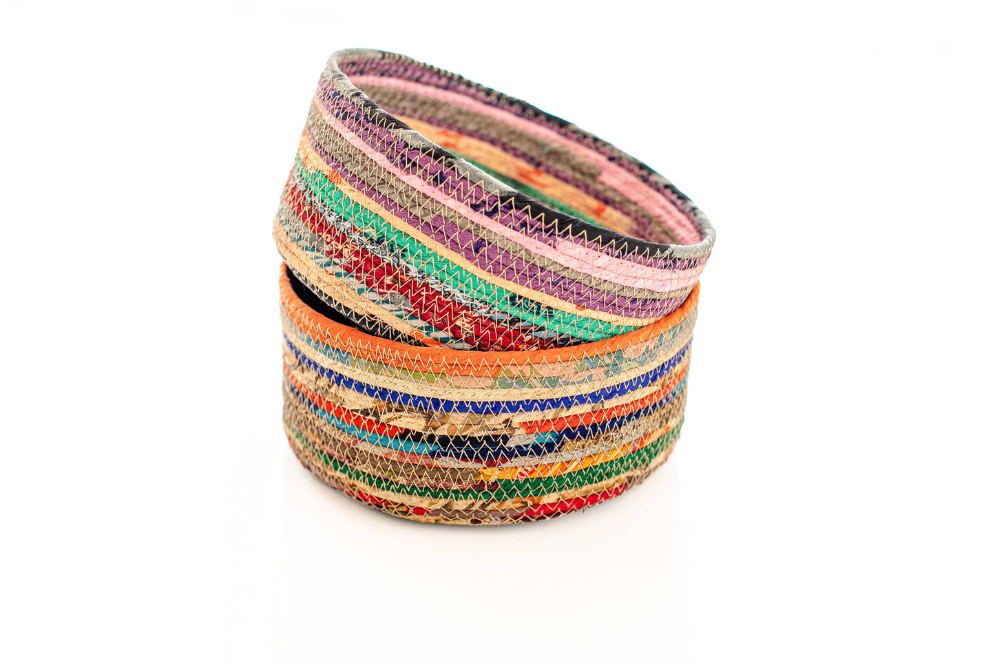 Swirling Saree Basket