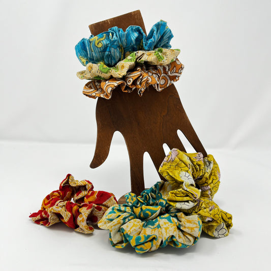 Cotton Saree Scrunchie