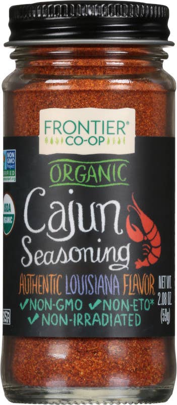 Cajun Seasoning, Organic, 2.08 Oz
