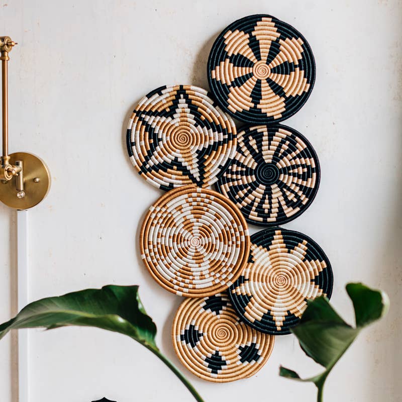 Hand Woven Trivets - Starburst