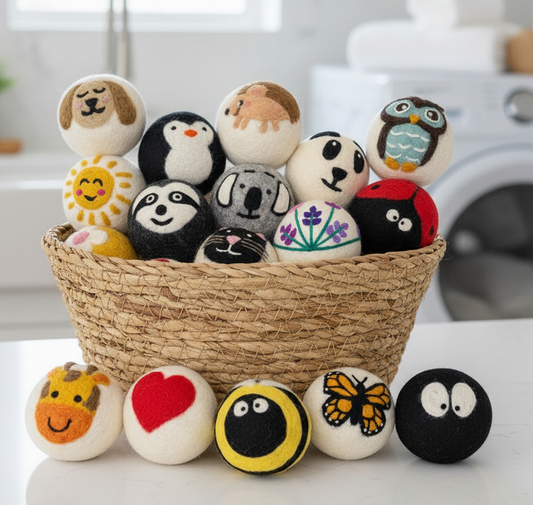 Single Wool Dryer Balls (Mix and Match, sold individually)