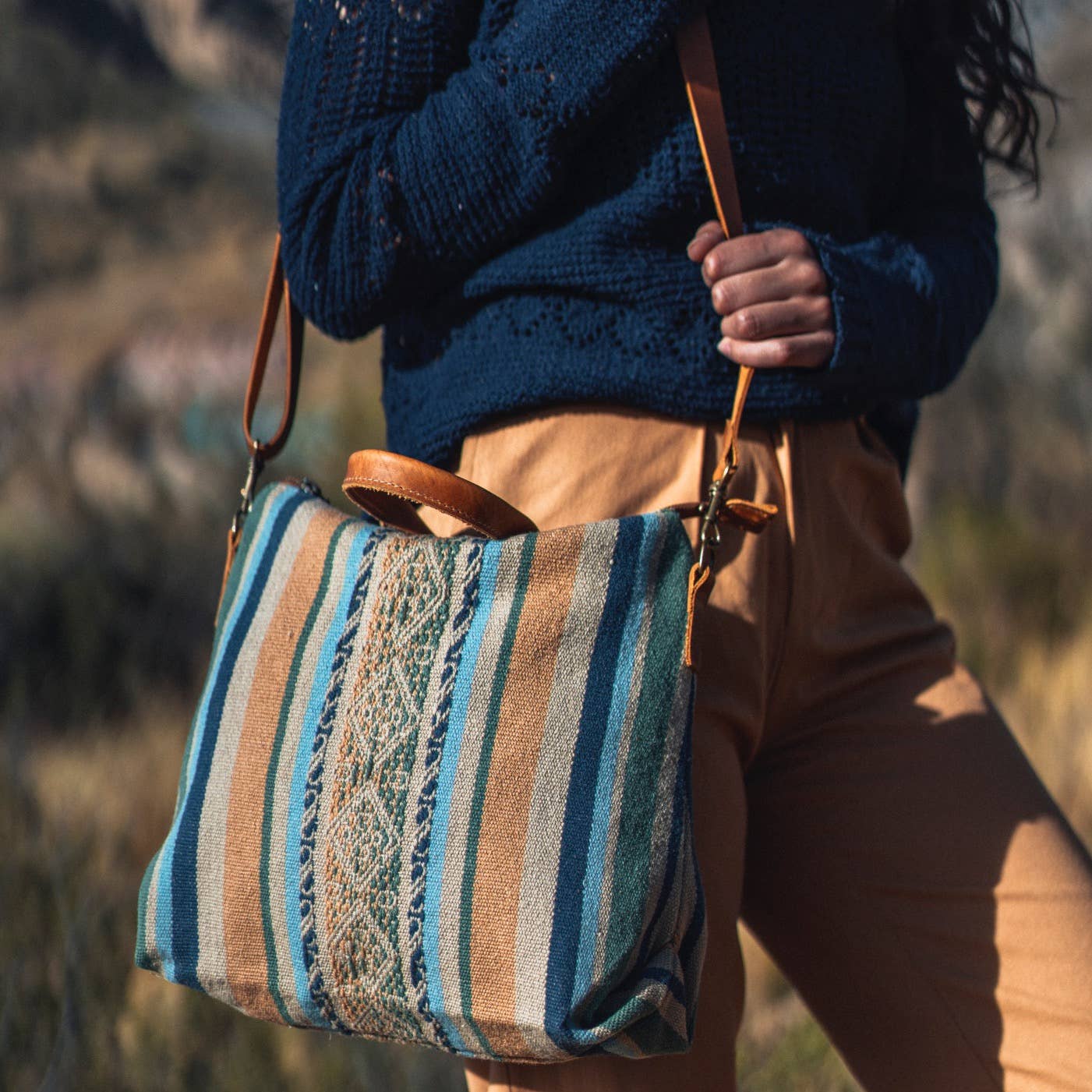 Puriq Crossbody Backpack in Mist