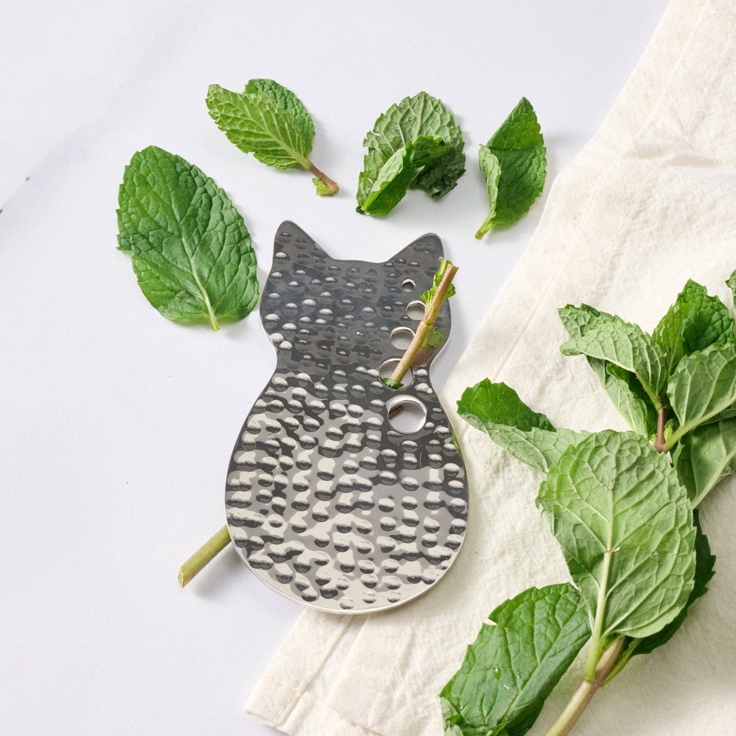 Stainless Steel Herb Stripper - Cat