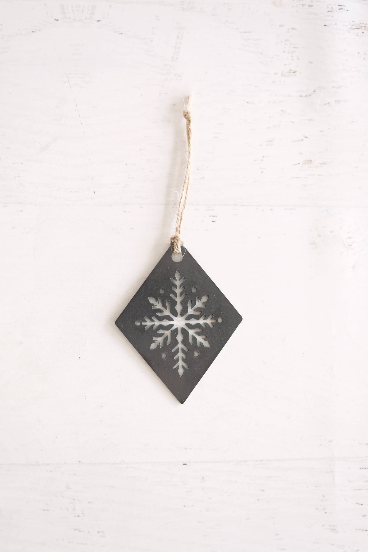 Snowflake Diamond Christmas Tree Ornament