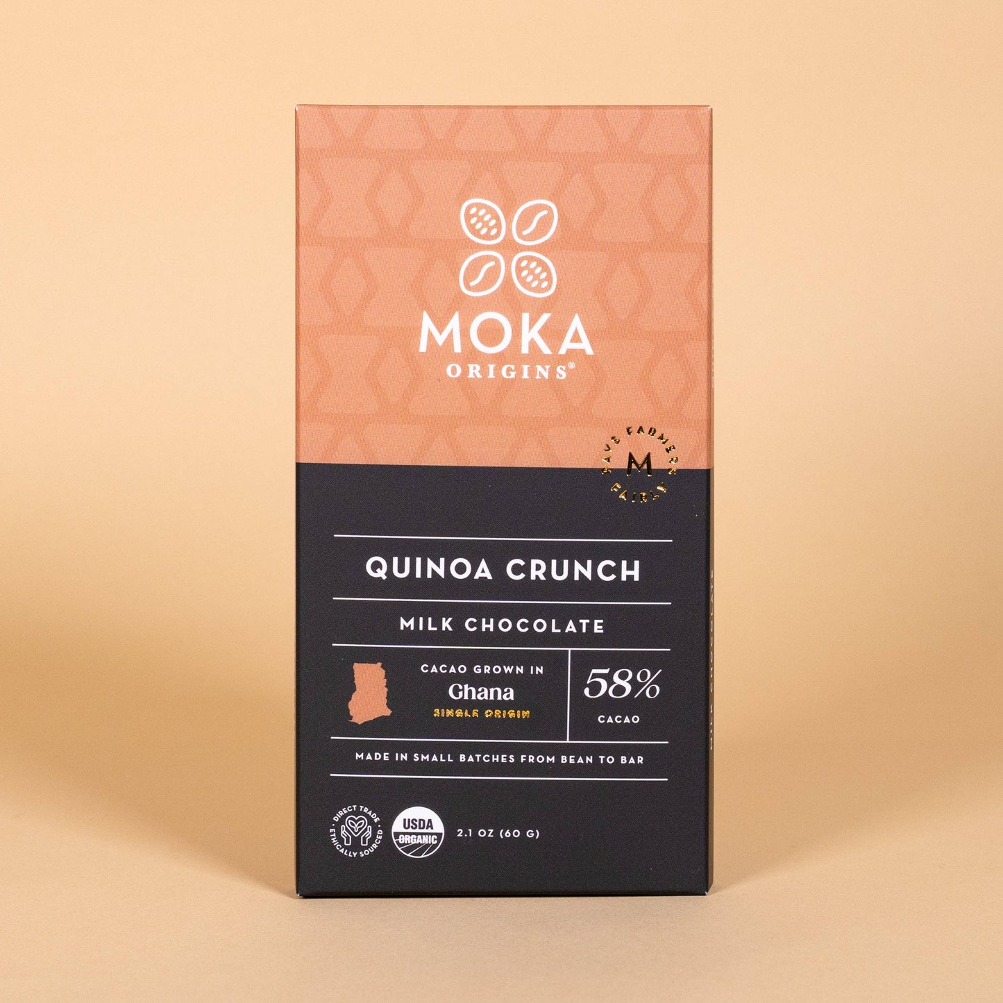 Chocolate-Quinoa Crunch Milk Chocolate