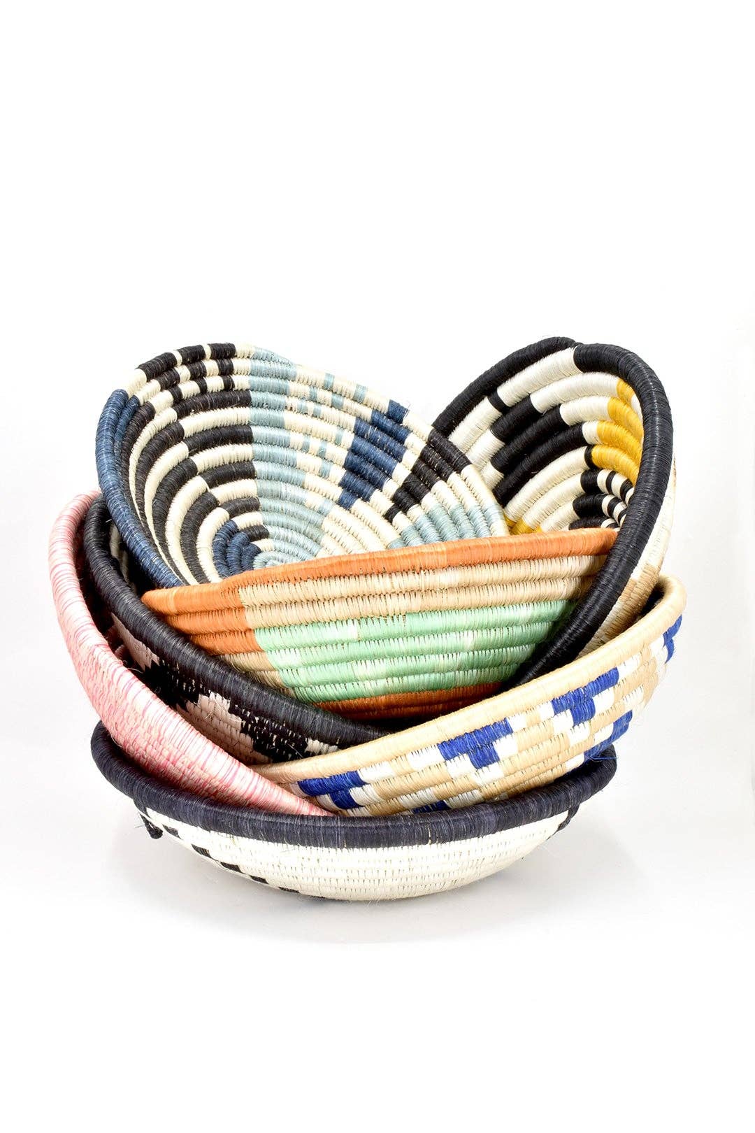 Assorted Small Rwandan Baskets