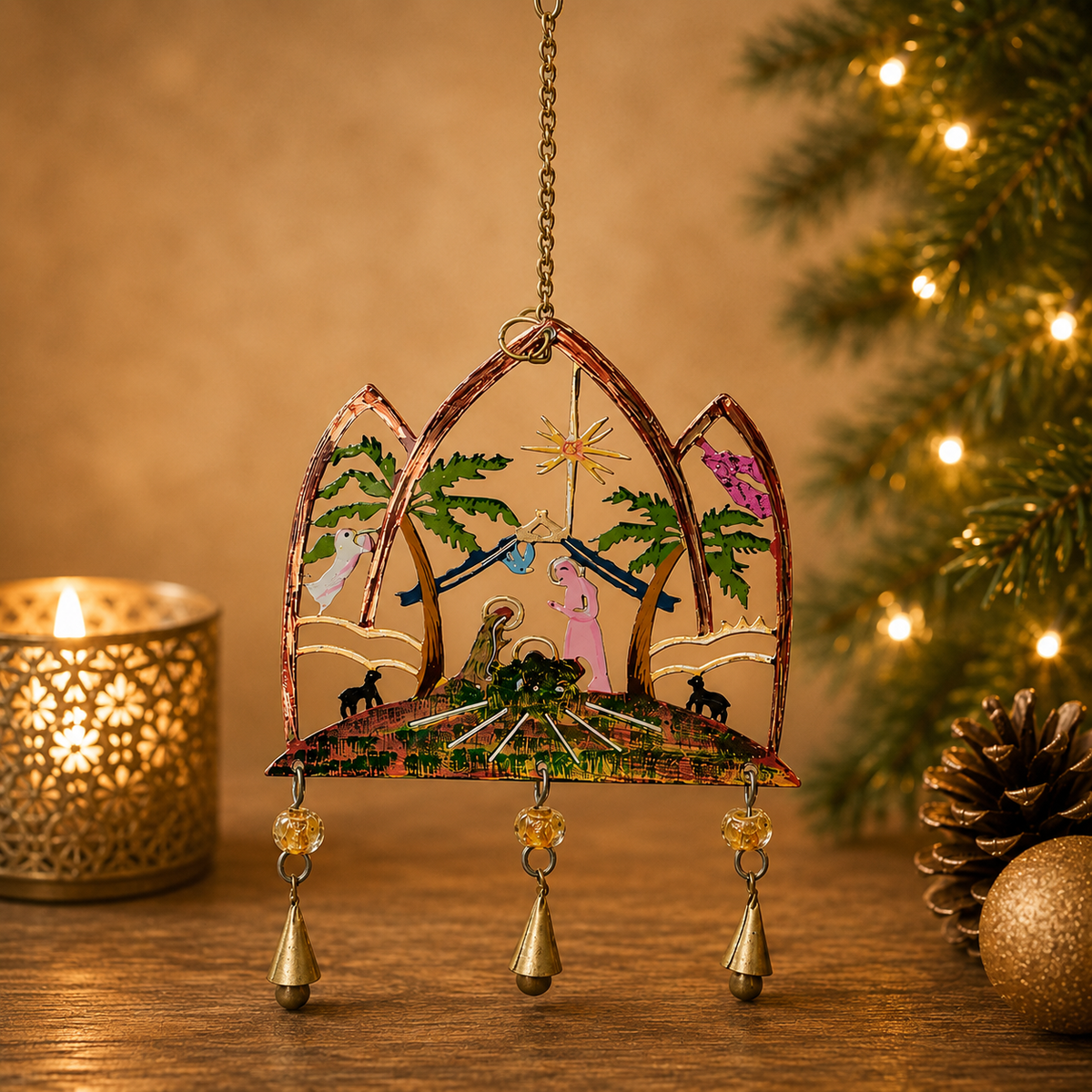 Christmas Ornament with Nativity