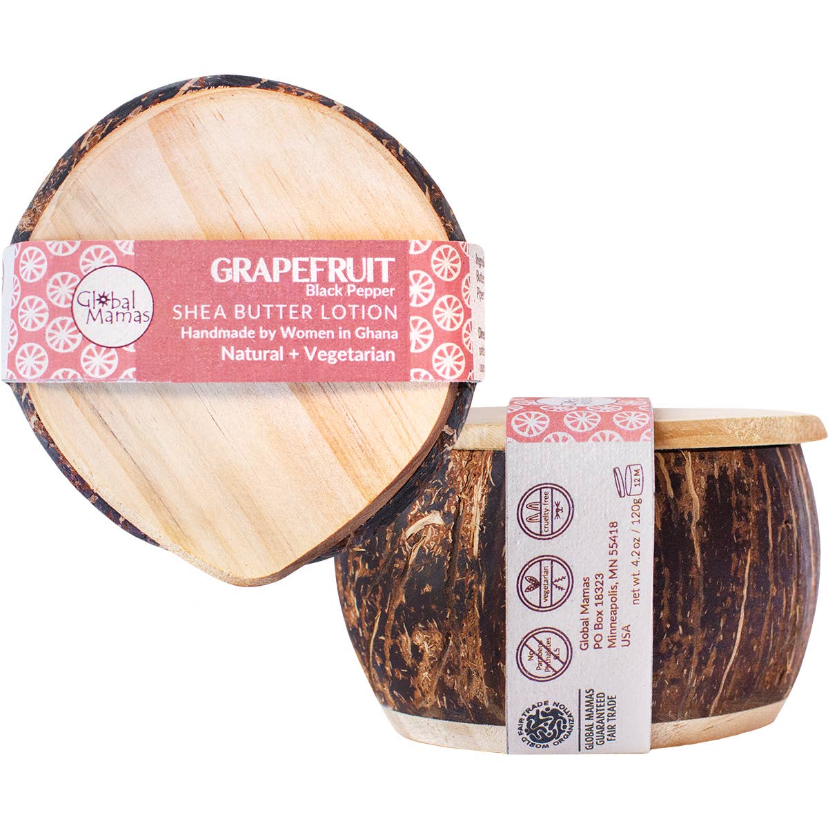 Shea Butter Lotion: Grapefruit Black Pepper