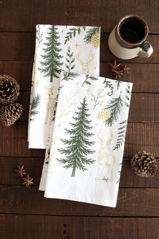 Enchanted Forest Tea Towel