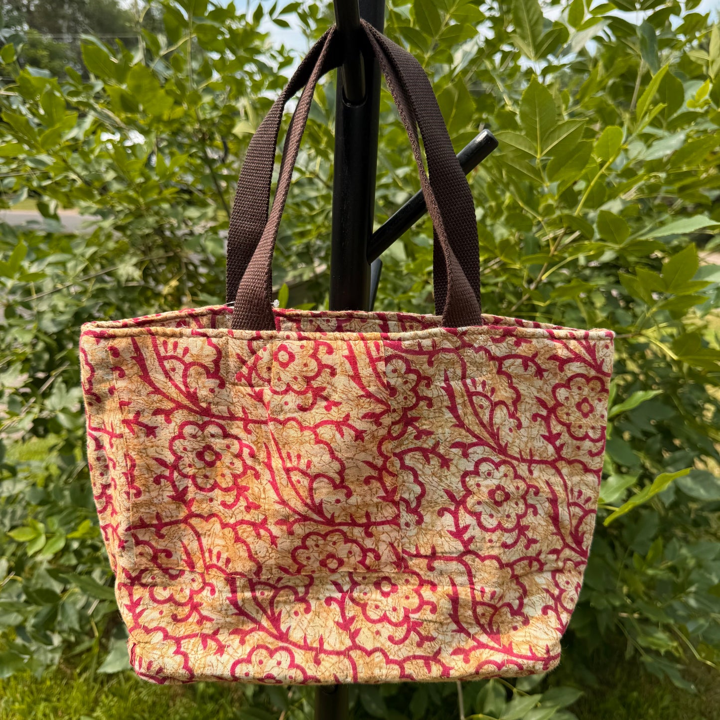 Kantha Book Bag