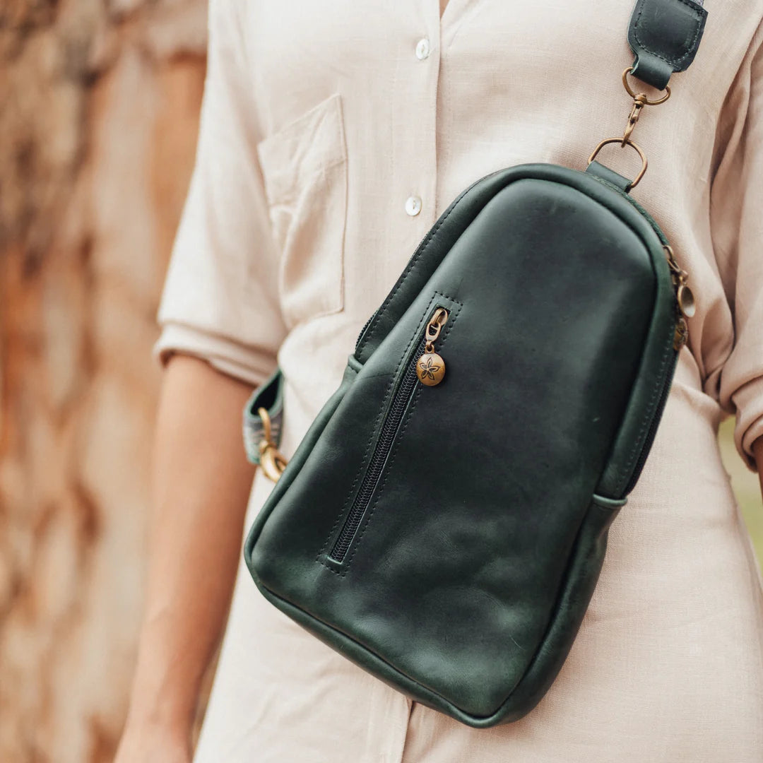 Leather Sling Bag