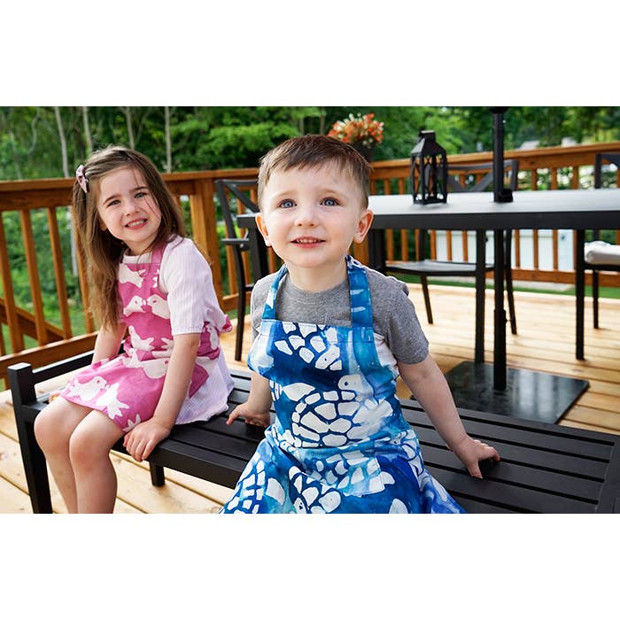 Kids Reversible Patchwork Apron