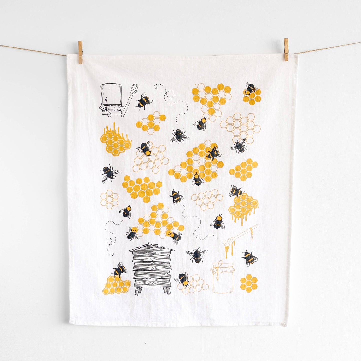 Bee Tea Towel