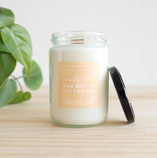 The Best is Yet to Come Candle
