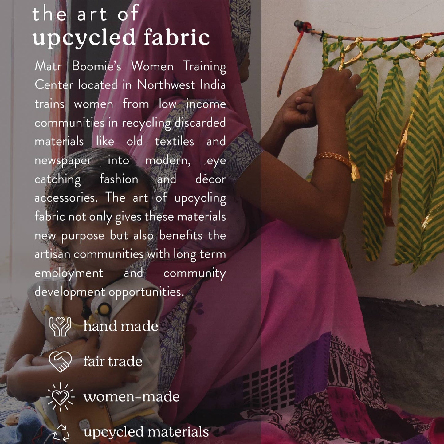 Saree Gift Wrap/Scarf – Assorted Upcycled Fabric