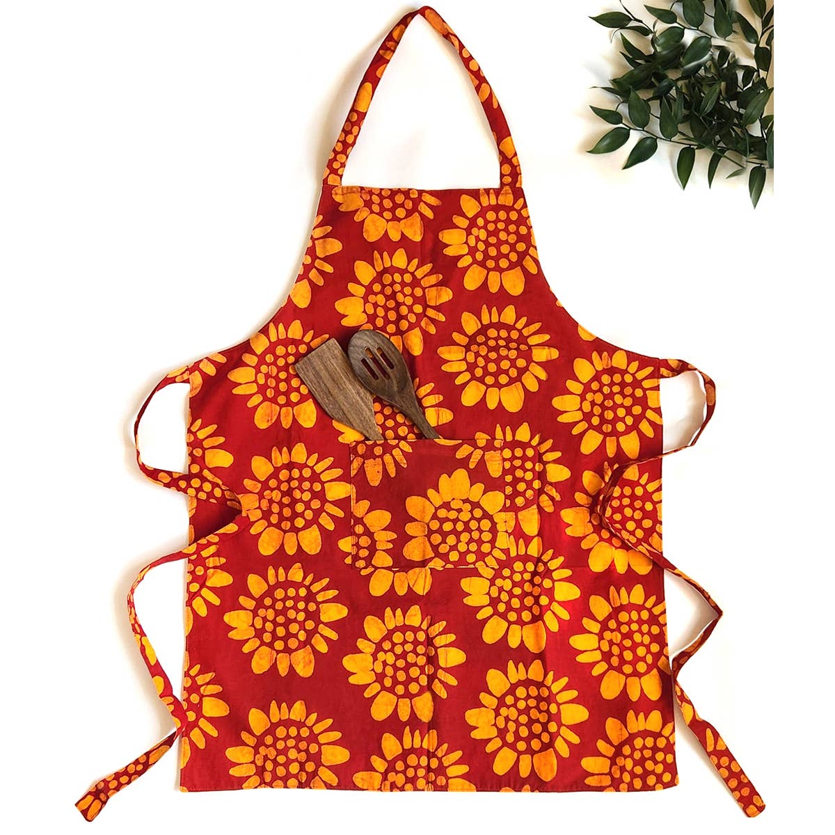 Batik Sunflower Apron