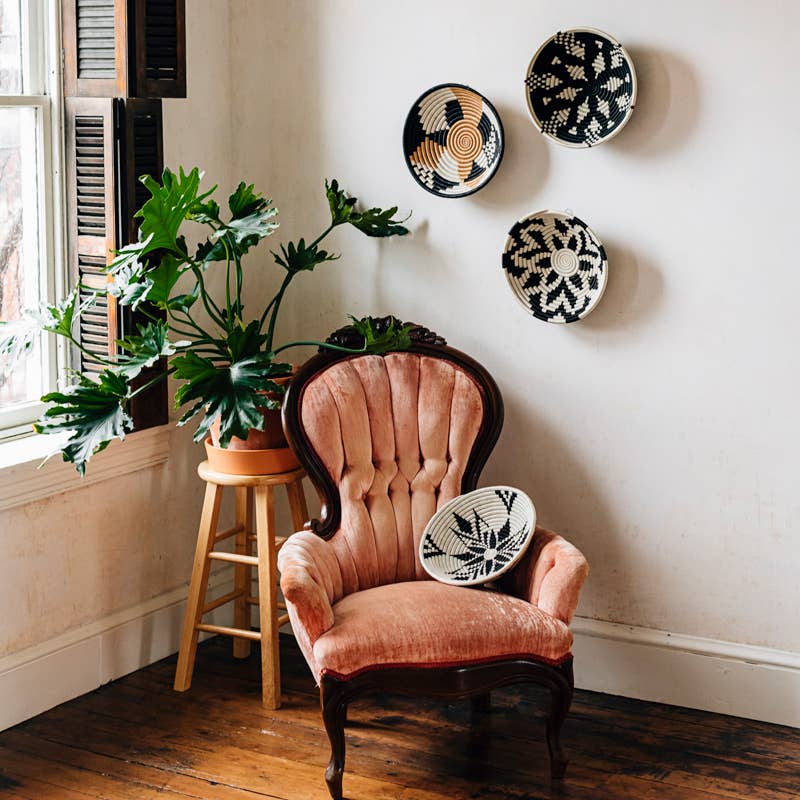 Boutique Kaleidoscope Woven Tray