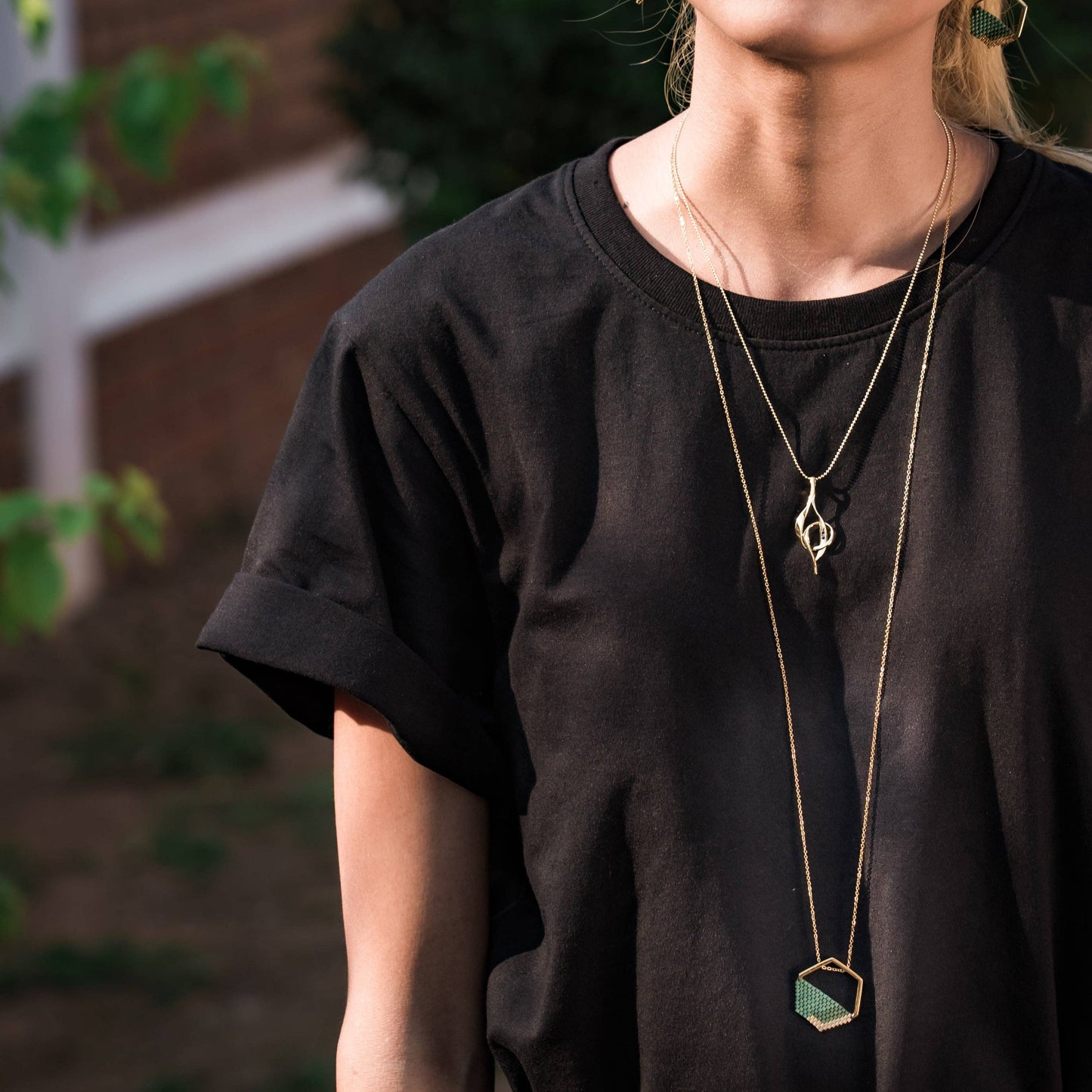 Strength in Hope Handwoven Necklace