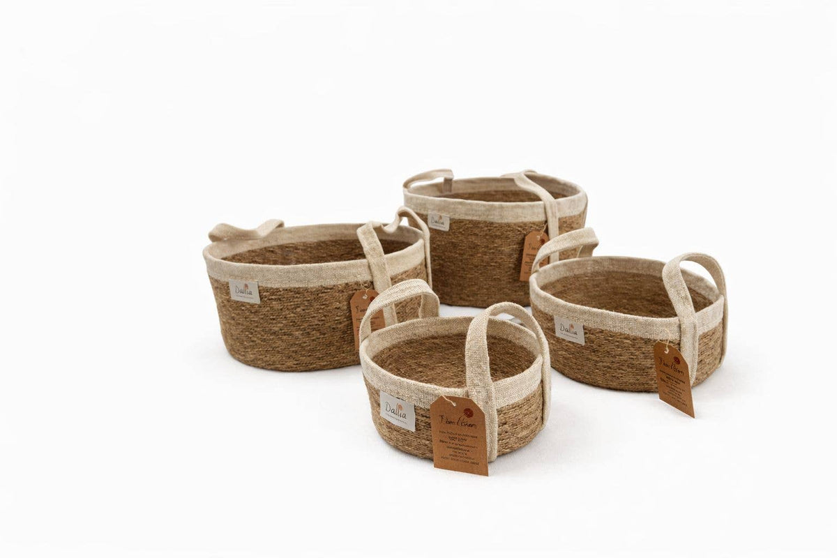 Sets of Round Baskets -4 Pieces Per Set