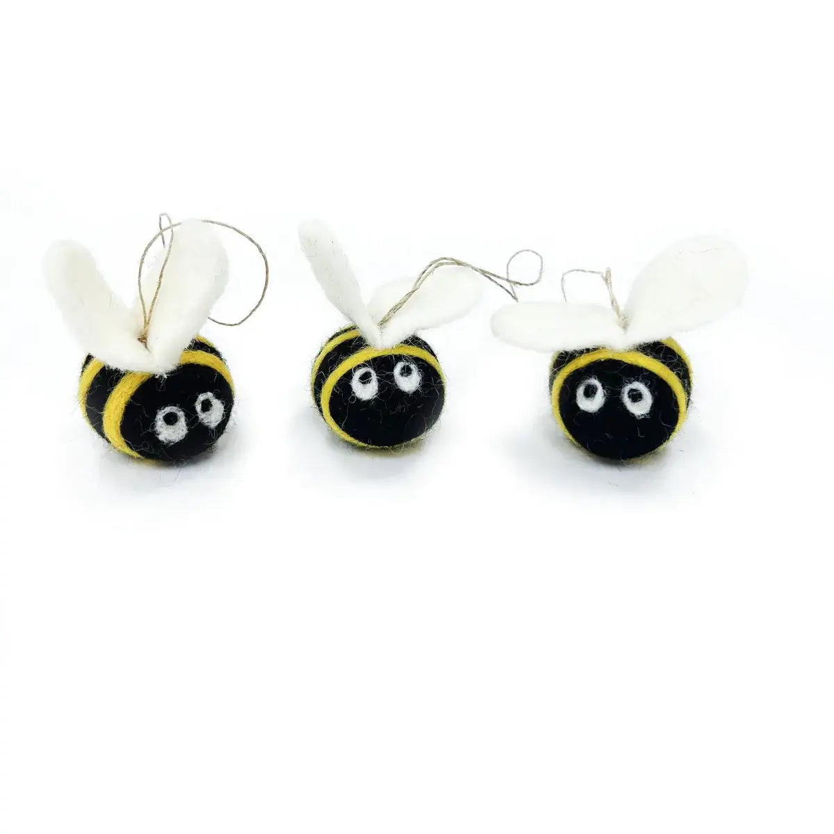 Bumble Bee Eco Wool Ornament