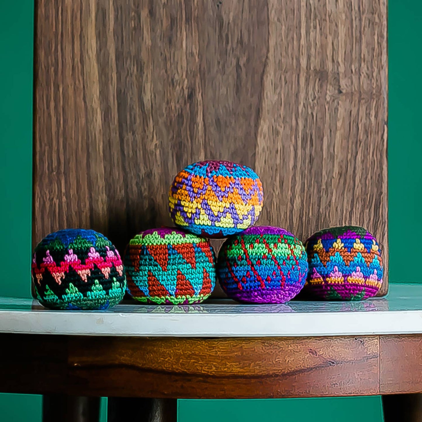 Crochet Hacky Sack Foot Bag