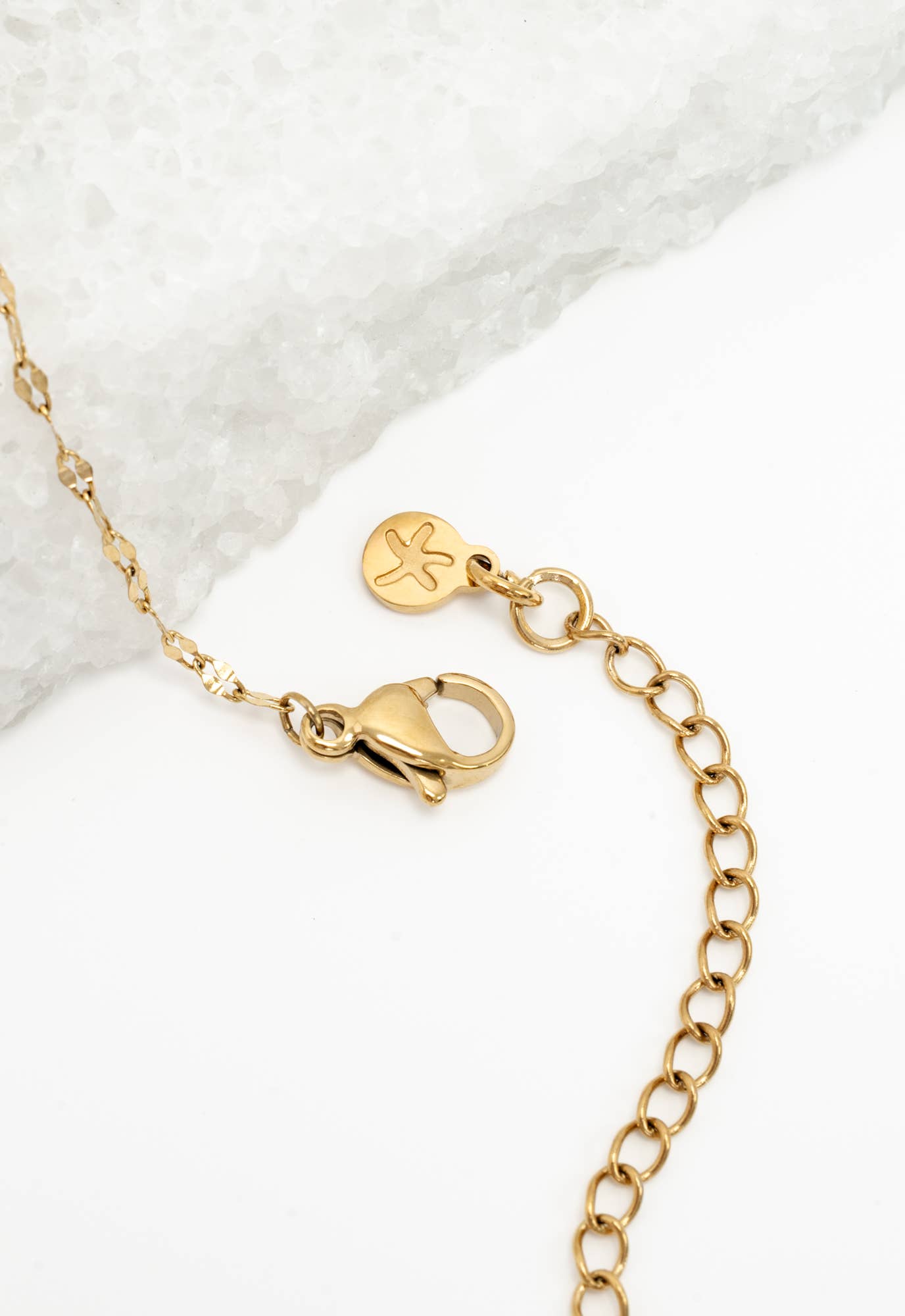 Annie Gold Pearl Necklace