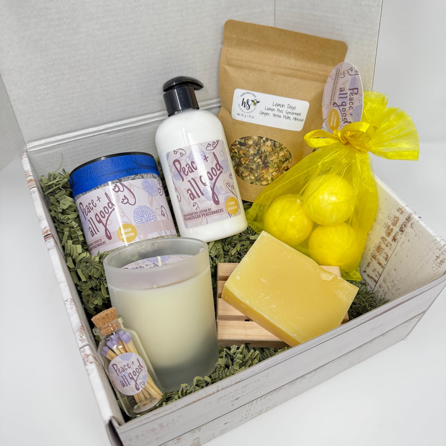 Lemon Verbena Pamper Spa Gift Box