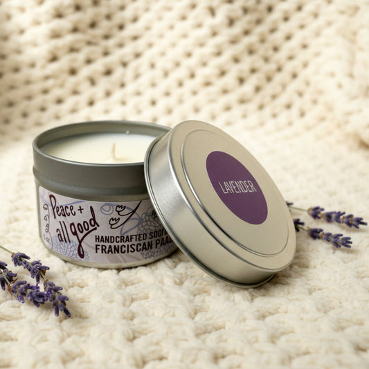 Lavender Tin Candle