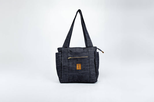 Denim Travel Tote