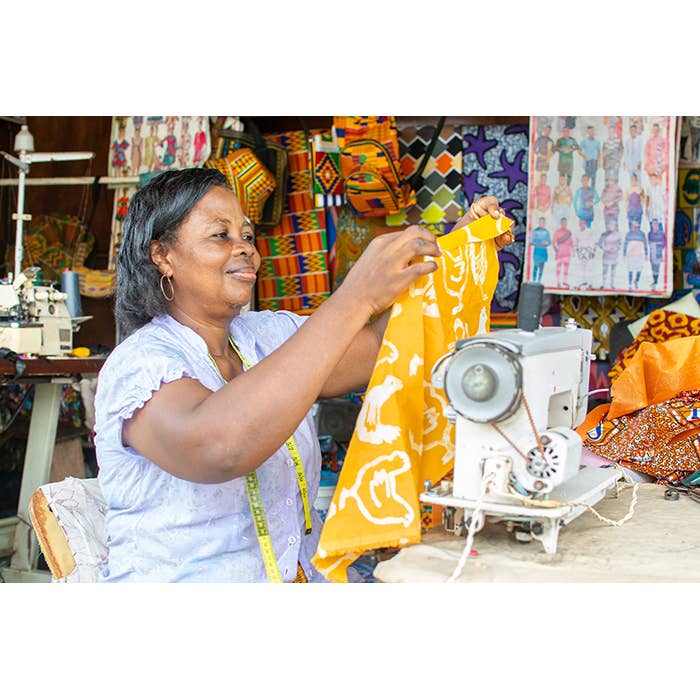 Batik Chicken Apron