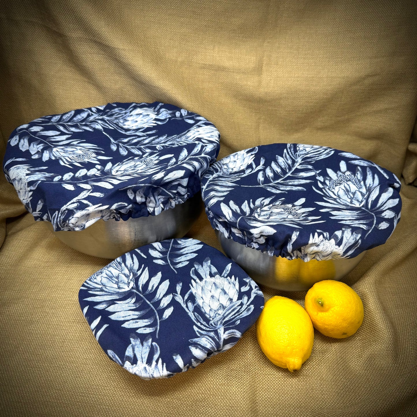 Reusable Cotton Bowl Cover Set