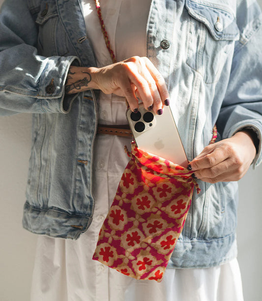 Drawstring Crossbody Bag