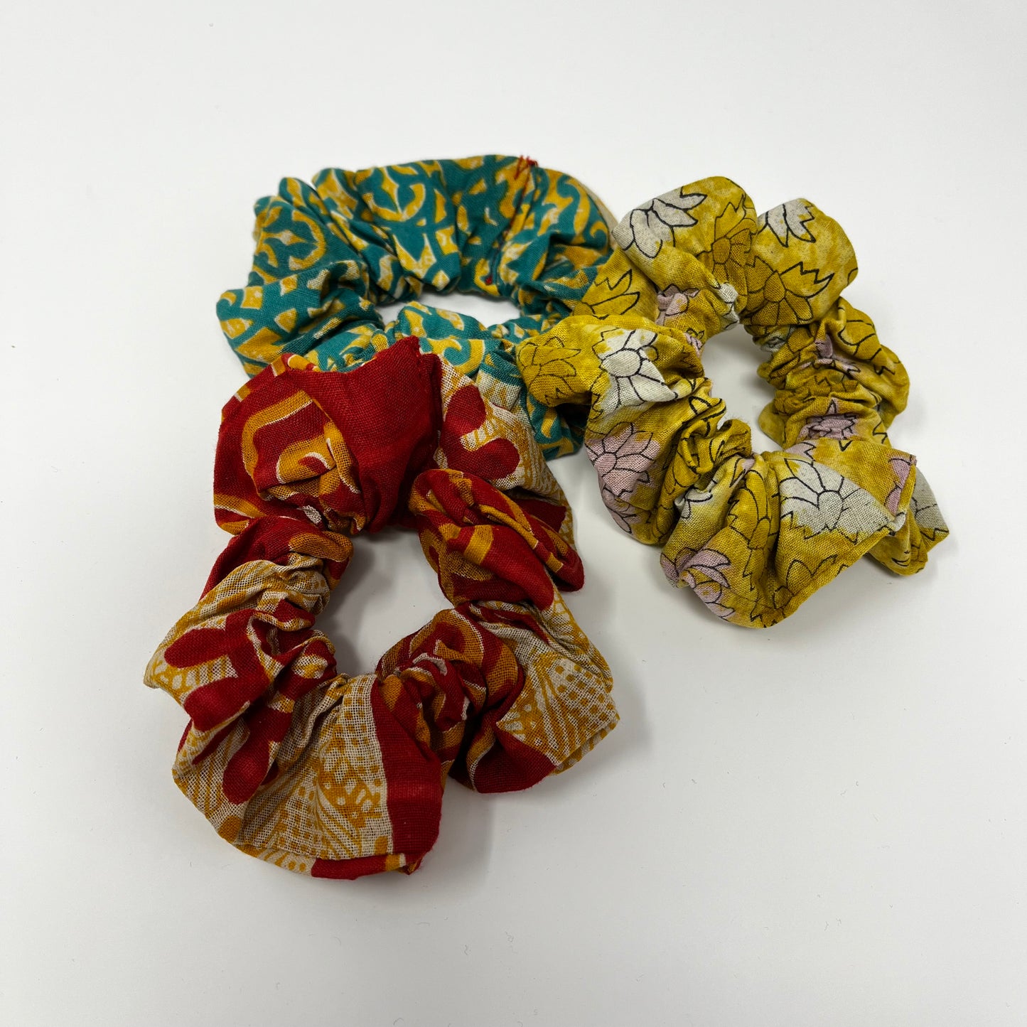 Cotton Saree Scrunchie