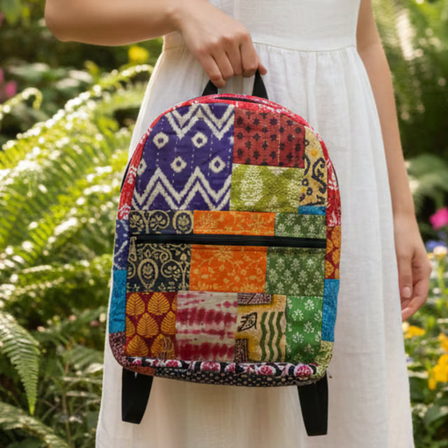 Patchwork Backpack