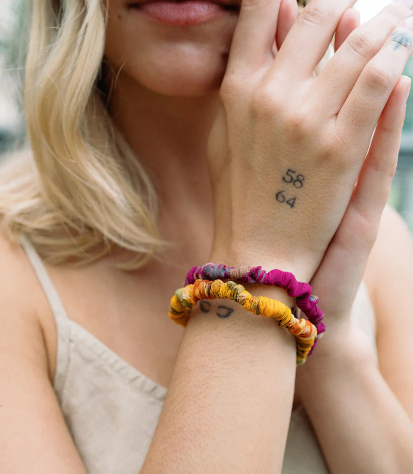 Multi-use Scrunchie Bracelet - Set of 3