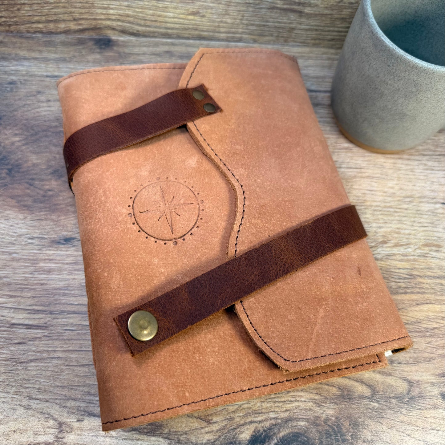 Hand-Bound Leather Journal