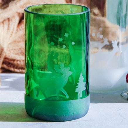 Whimsical Winter Drinking Glasses  2 Pack - 12 Oz.