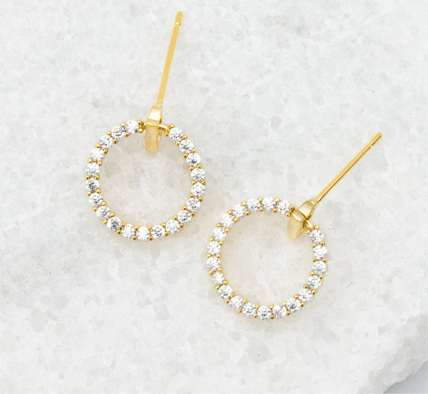 Aurora Circle Studs
