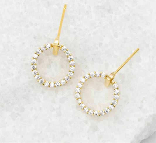 Aurora Circle Studs