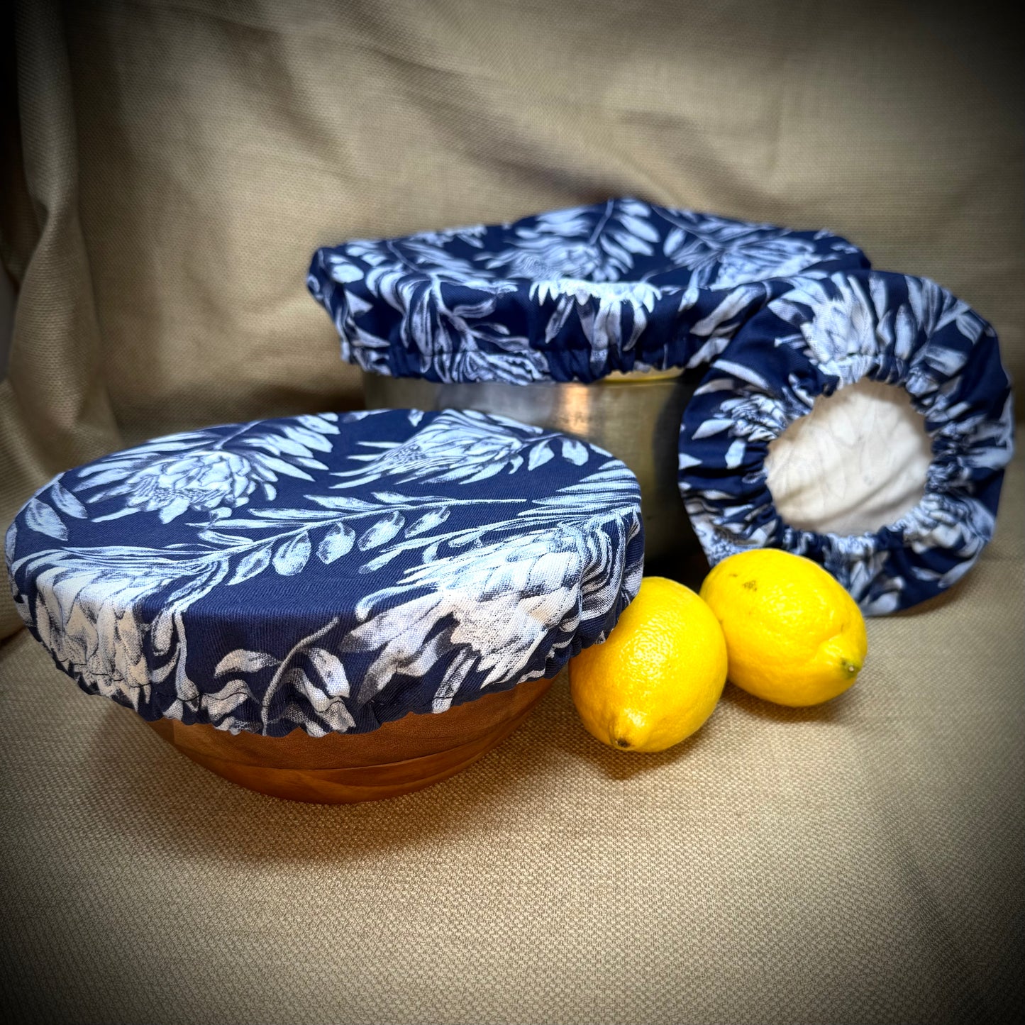 Reusable Cotton Bowl Cover Set