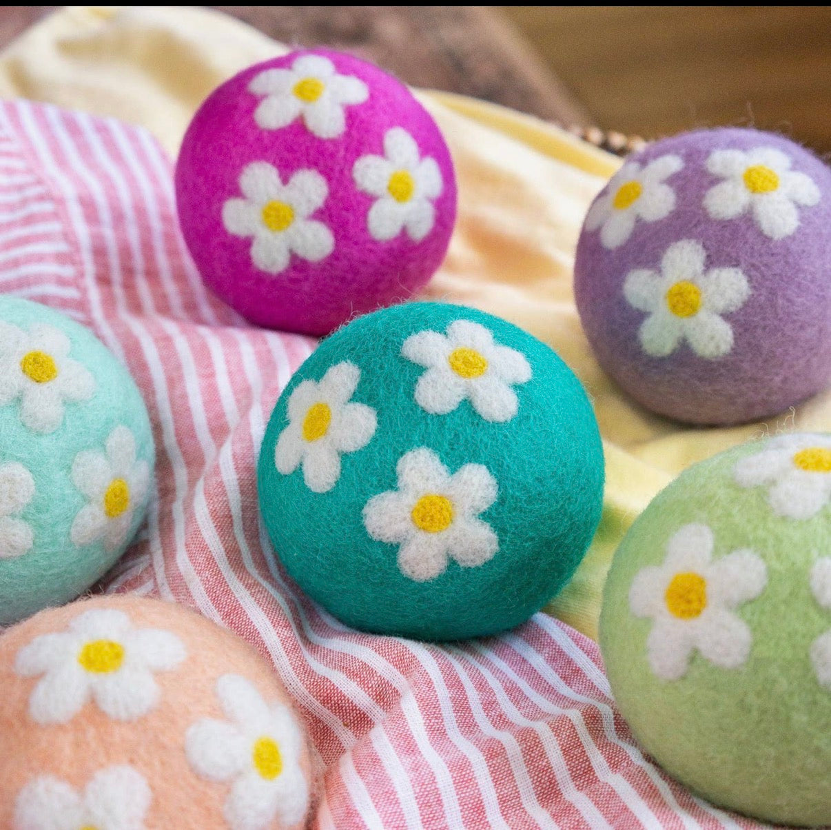 Single Wool Dryer Balls (Mix and Match, sold individually)