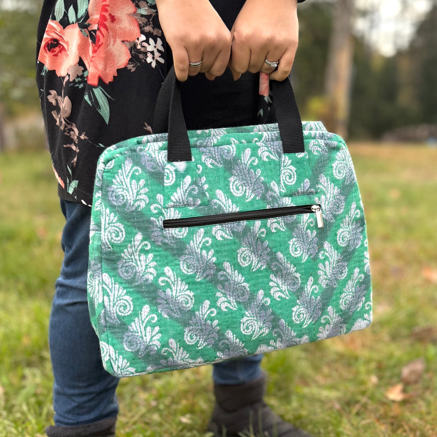 Kantha Weekender Bag