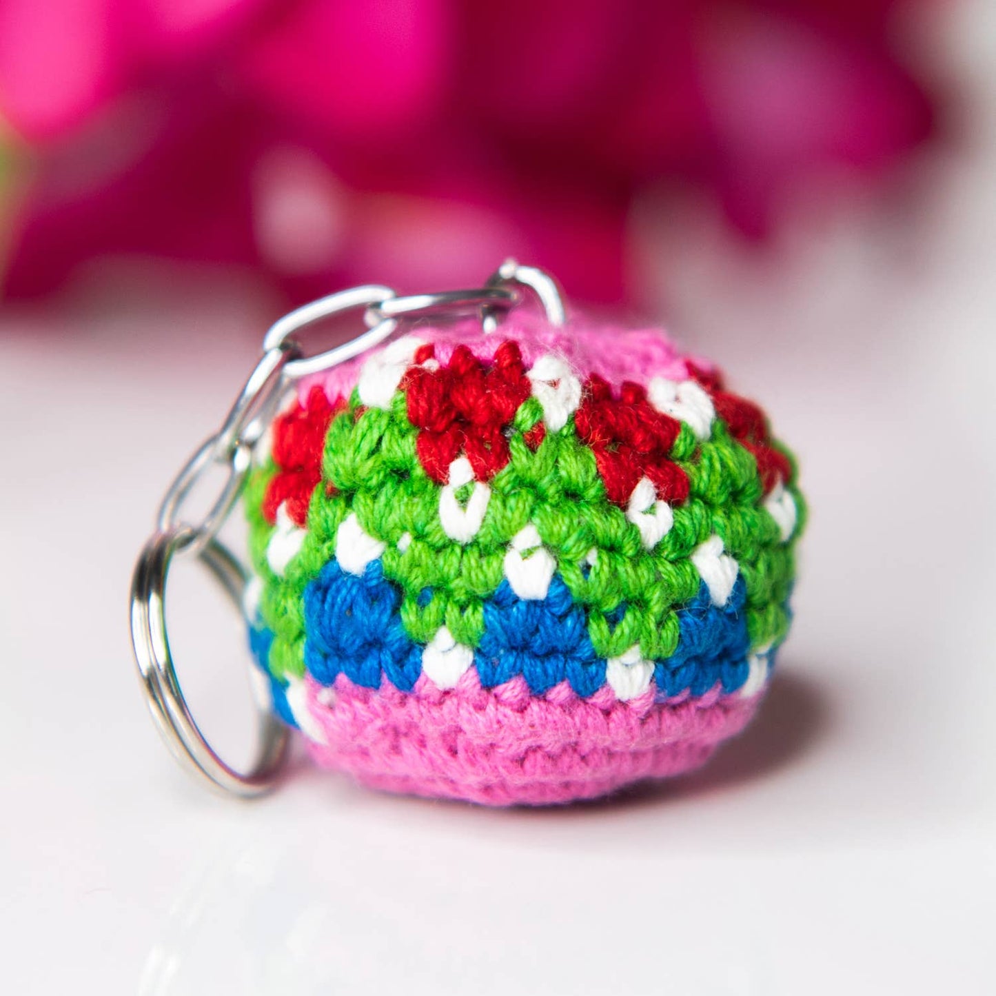 Mini Hacky Sack Keychain