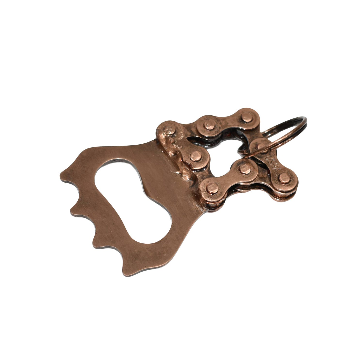 Bike Chain Bottle Opener Keychain
