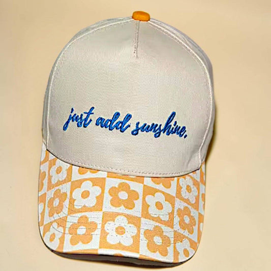 Just Add Sunshine Trucker Hat
