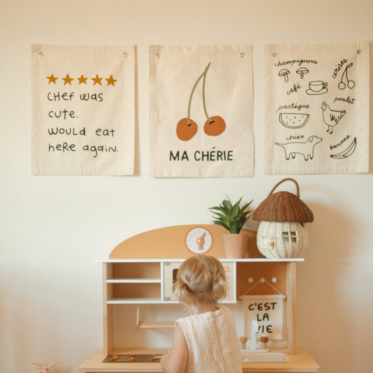 5 Star Review Canvas Wall Banner