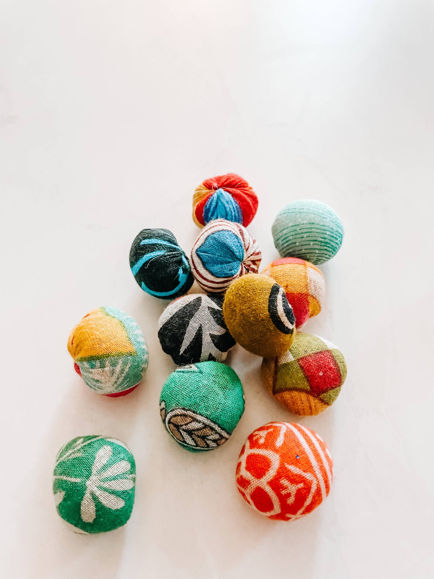 Upcycled Saree Bead Bag