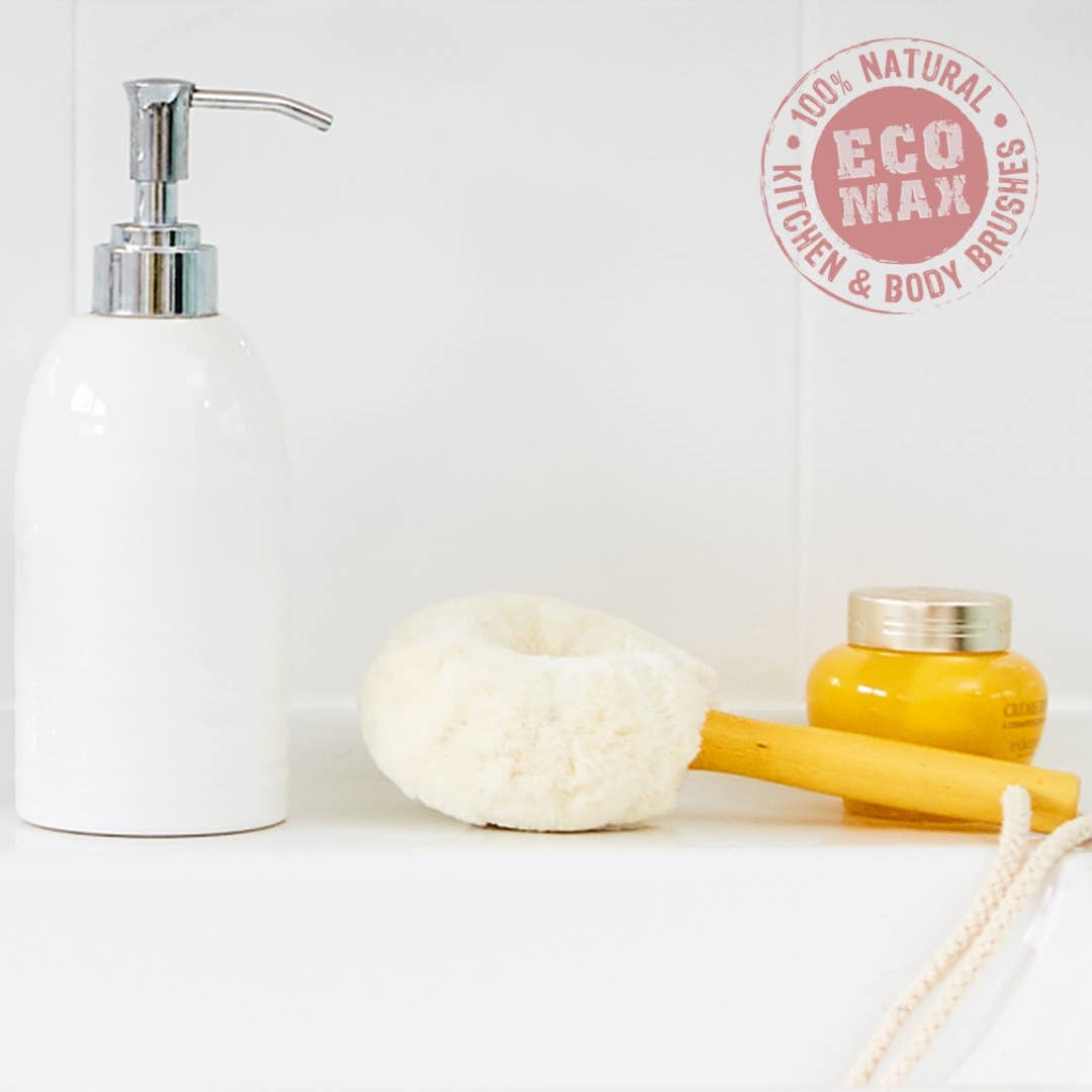 Dry Face Brush - Soft Jute, All Natural