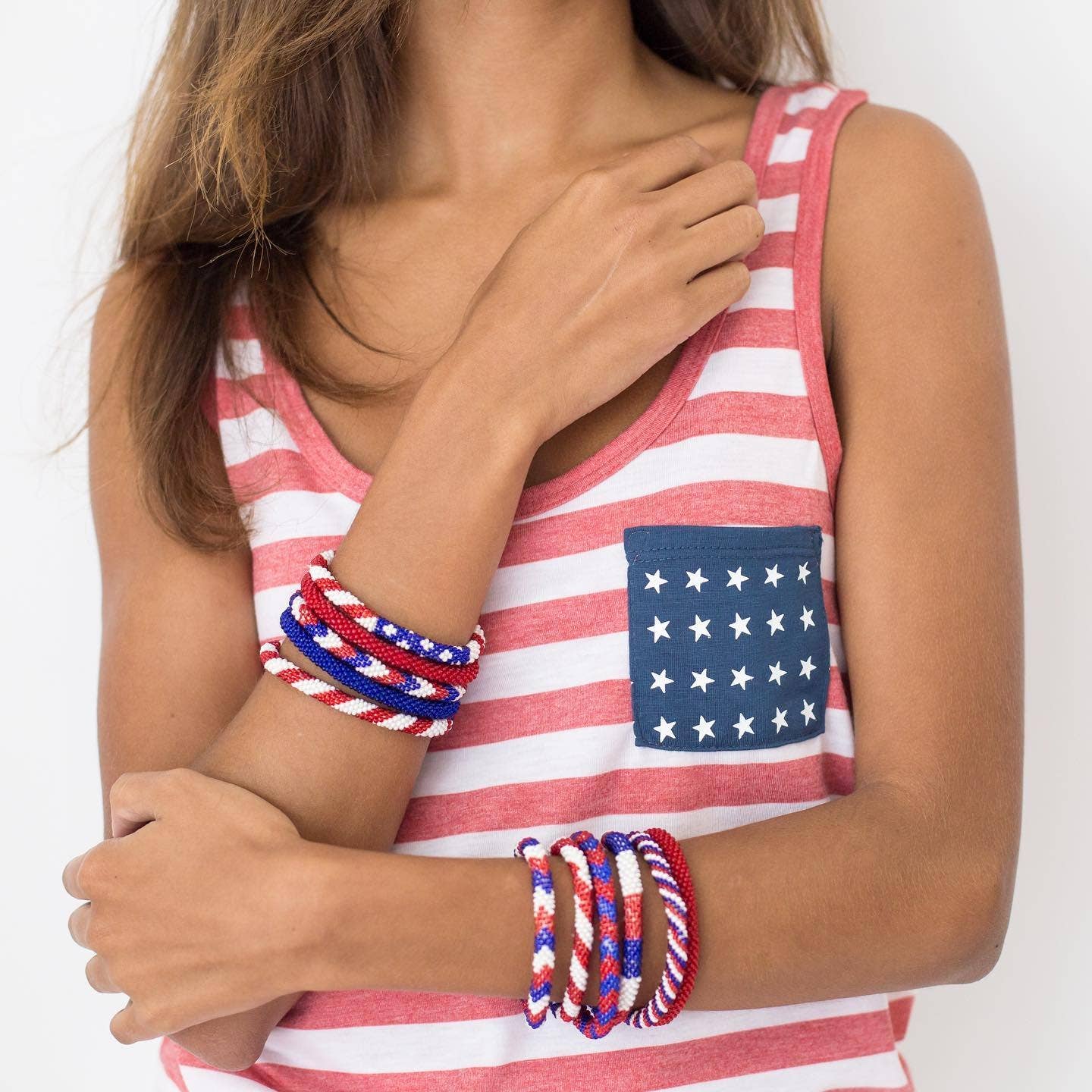 Stars and Stripes Roll-On® Bracelet