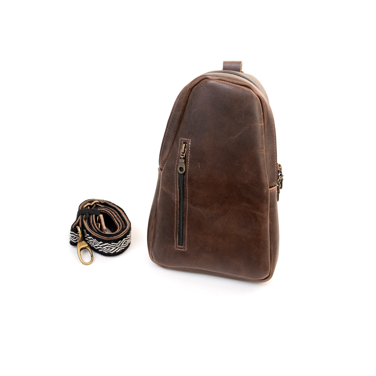 Leather Sling Bag